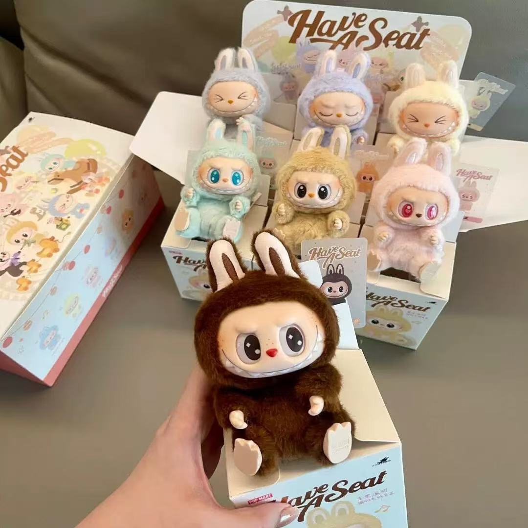 New Labubu 2nd Generation Blind Box Figurine Pendant